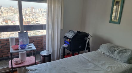 Sala de tratamientos de Marccelo Láser en Buenos Aires, ideal para bienestar y belleza.