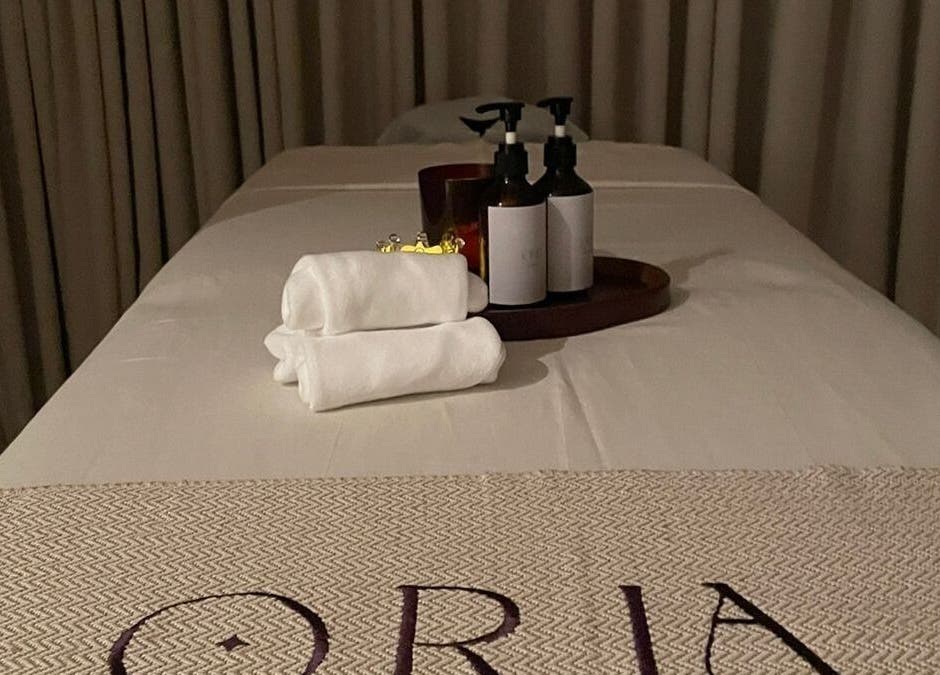 Luxury spa treatment table at Oria Spa Home Service, Riyadh, Riyadh Province, SA.
