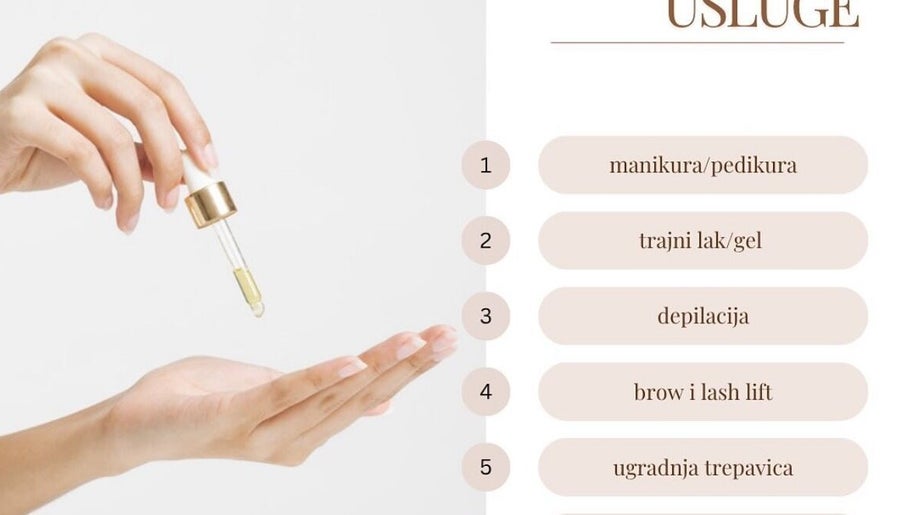 Popis usluga Beauty centar Eos uključuje manikuru, trajni lak i depilaciju, Zagreb, Grad Zagreb, HR.