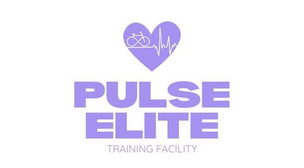 Logo of Pulse Elite Training in Orlando, Florida, featuring a heart with bicycle and heartbeat line.