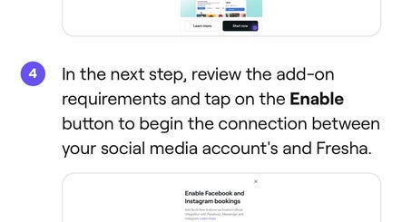 Interaction numérique chez Coifo à Mudaison, Occitanie, FR montrant les étapes de connexion des réseaux sociaux.