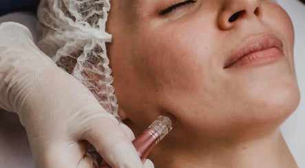 Facial treatment at Hina's Beauty Work Ltd, Auckland, NZ. Woman getting skin rejuvenation.