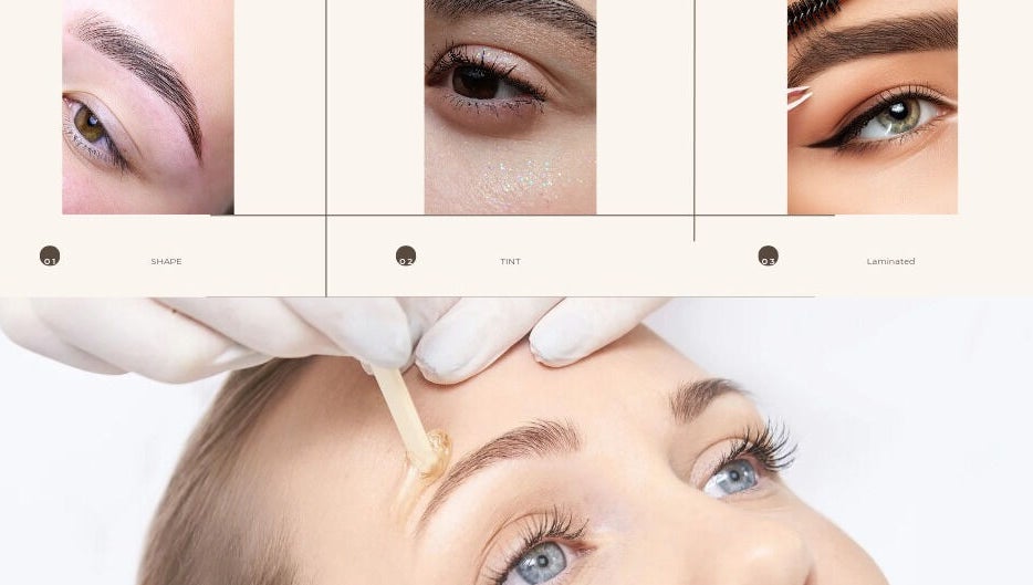 Eyebrow shaping and tinting at Hina's Beauty Work Ltd, Auckland, Auckland, NZ for polished brows.