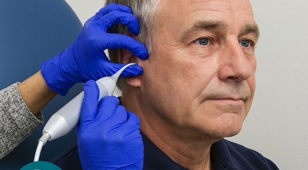 Professional ear care at Audiwell Ear Health in Kirkby In Ashfield, England, GB. Enhancing hearing health.