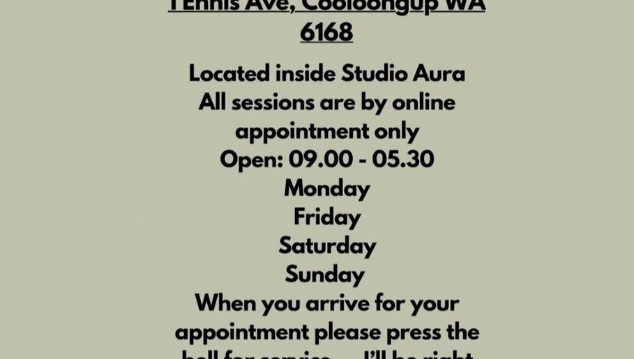Opening hours for Reborn Massage by Dwi located in Cooloongup, Western Australia. Online appointments only.