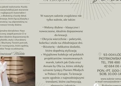 Elegancka suknia ślubna w Venus- Salon sukien ślubnych, Łódź, Województwo Łódzkie, PL.