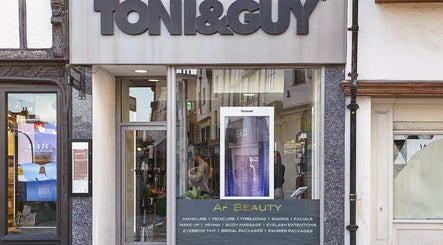 Front view of AF Beauty, Kingston Upon Thames, England, GB showcasing elegant windows and signage.