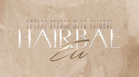 Luxury starts with Hairbaeeu sign at Köln, Nordrhein-westfalen, DE, showcasing elegance and style.