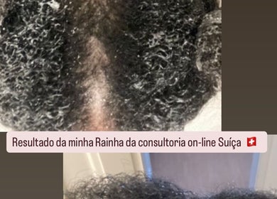 Close-up of natural curly hair results at Terapeutacapilar_joseanegomes, Pétange, Esch-sur-alzette, LU.