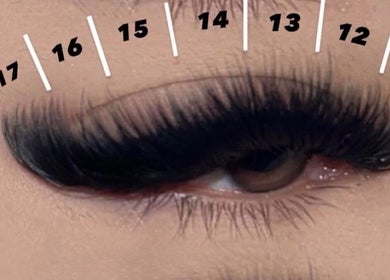 Close-up of eyelash detailing at Lashes by smocchieee in Kingstown, St. George, VC.