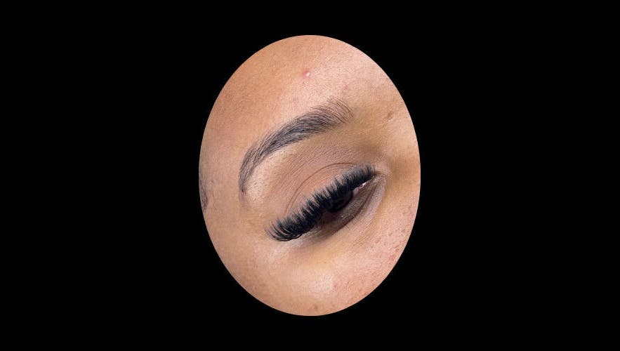 Stunning lash extensions at Law Of Beauty, Dutch Quarter, SX for perfect eye enhancement.