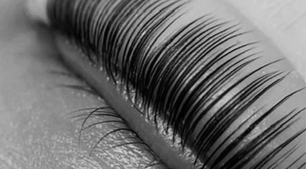 Close-up of eyelash extensions at Liftedby C.C, Melbourne, Victoria, AU showcasing detailed lash work.