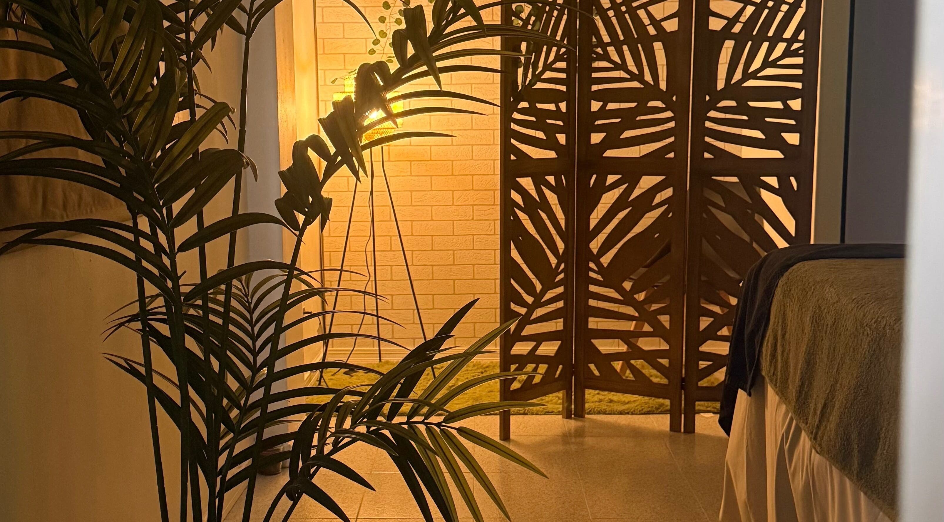 Zona tranquila con pantalla decorativa en Orillea Palma, Palma, Illes Balears, ES.