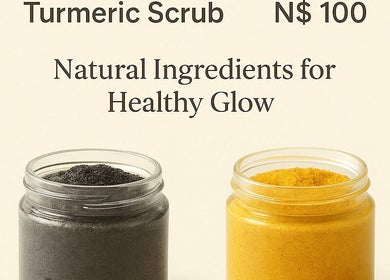Victory Mobile Spa's turmeric scrub offers natural ingredients for a healthy glow, enhancing beauty rituals. NA