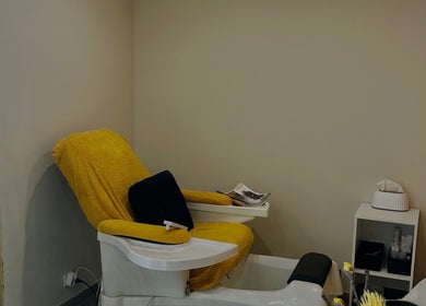 Chaise de spa confortable chez L'instant Précieux, Afa, Corse, FR pour soins relaxants.