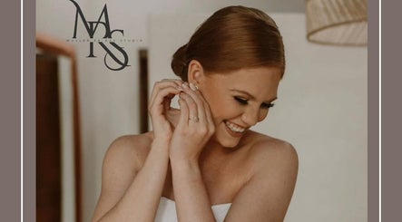 Radiant bride smiling at Mrs Müller Bridal Studio, Pretoria, Gauteng, ZA. Perfect venue for weddings.