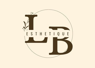 Logo de LB Esthétique à Rouyn-Noranda, Québec, CA avec des lettres stylisées et élégantes.