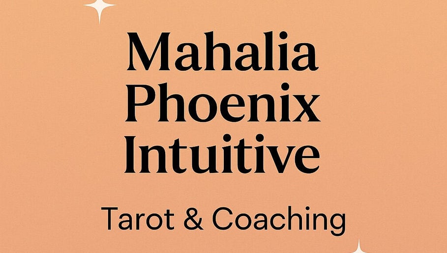 Mahalia Phoenix Intuitive Tarot logo, offering tarot and coaching in Barcelona, Catalunya, ES.