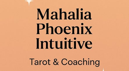 Mahalia Phoenix Intuitive Tarot logo, offering tarot and coaching in Barcelona, Catalunya, ES.