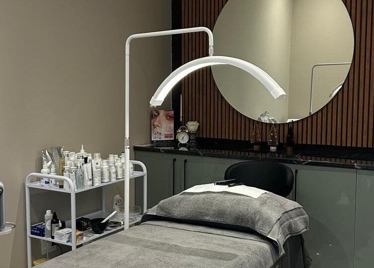 Modern treatment room at Ion Beauty and Makeup, Paarl, Western Cape, ZA, showcasing a tranquil spa setting.