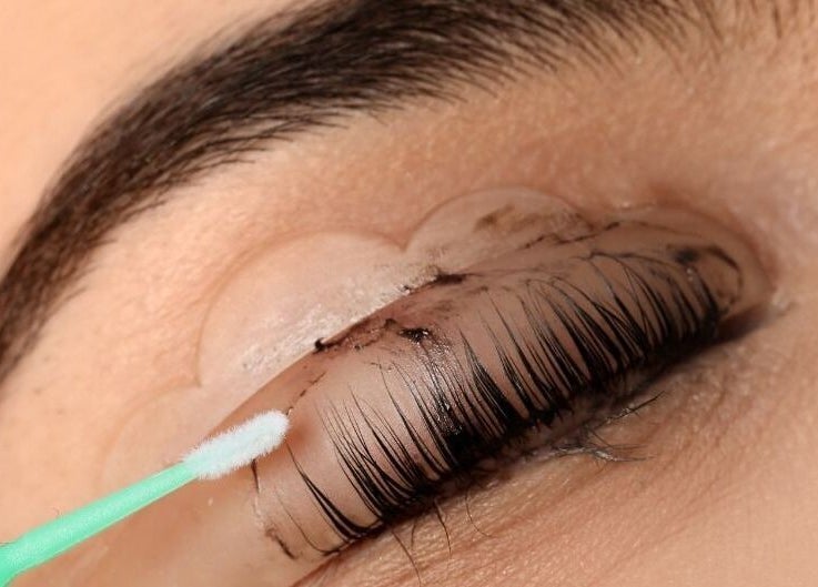 Eyelash treatment at Malibu Luxe Laser and Esthetics in Ajax, Ontario, CA enhances natural lashes.