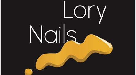 LoryNails Manicure & Pedicure Salon logo with golden design in Basel, Basel-stadt, CH.