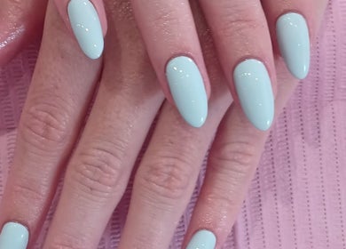 Elegant mint green nails at Fresh Summer Vibes Nails, Cape Town, Western Cape, ZA.