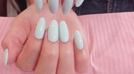 Elegant pastel blue nails at Fresh Summer Vibes Nails, Cape Town, Western Cape, ZA.