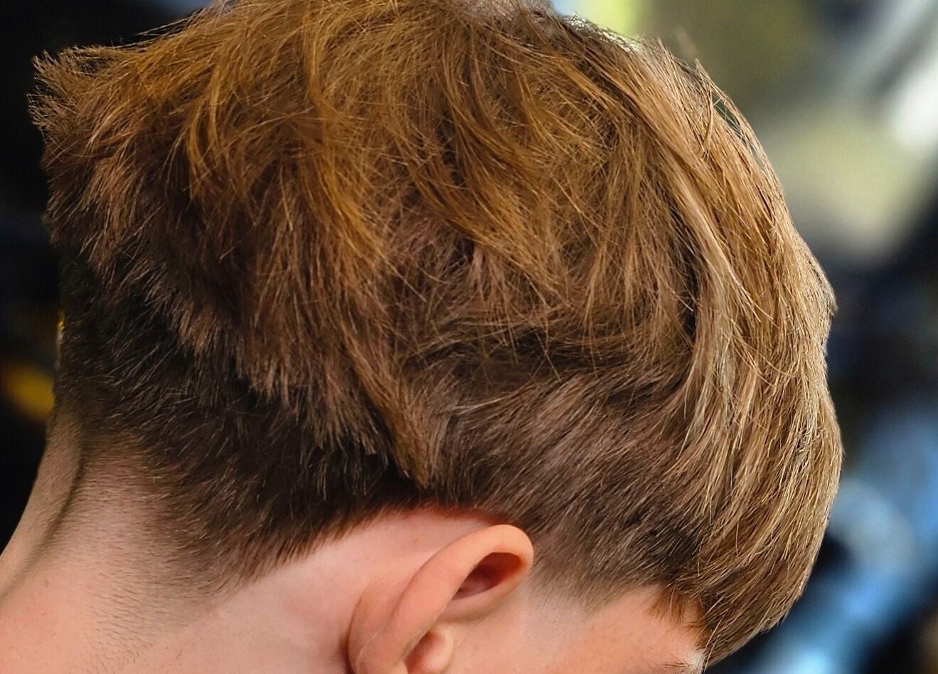 Stylish haircut at Ace Of Blades in Christchurch, Canterbury Region, NZ. Expertly crafted modern style.