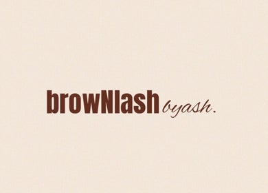 Logo of browNlashbyash, beauty venue in Robina, Queensland, AU.