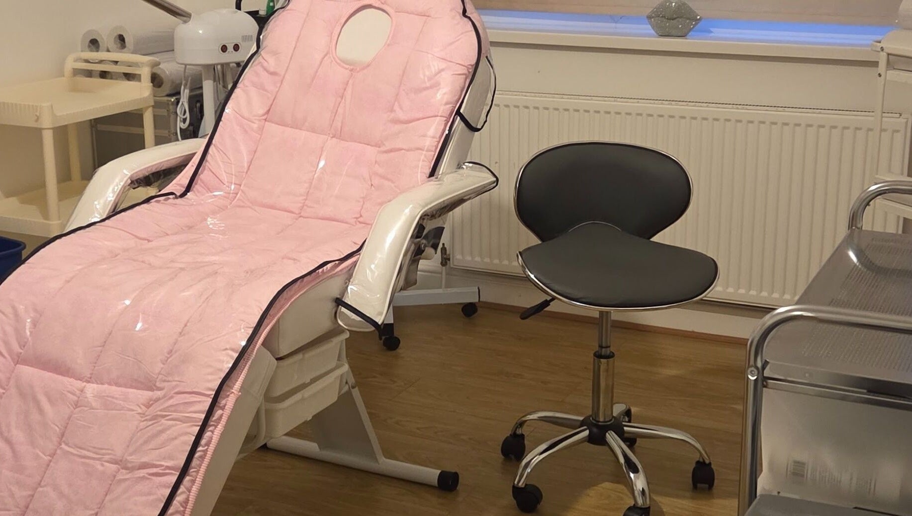 Comfortable treatment chair at Aesthetic By Nurse, Garforth, England, GB, for ultimate relaxation and care.