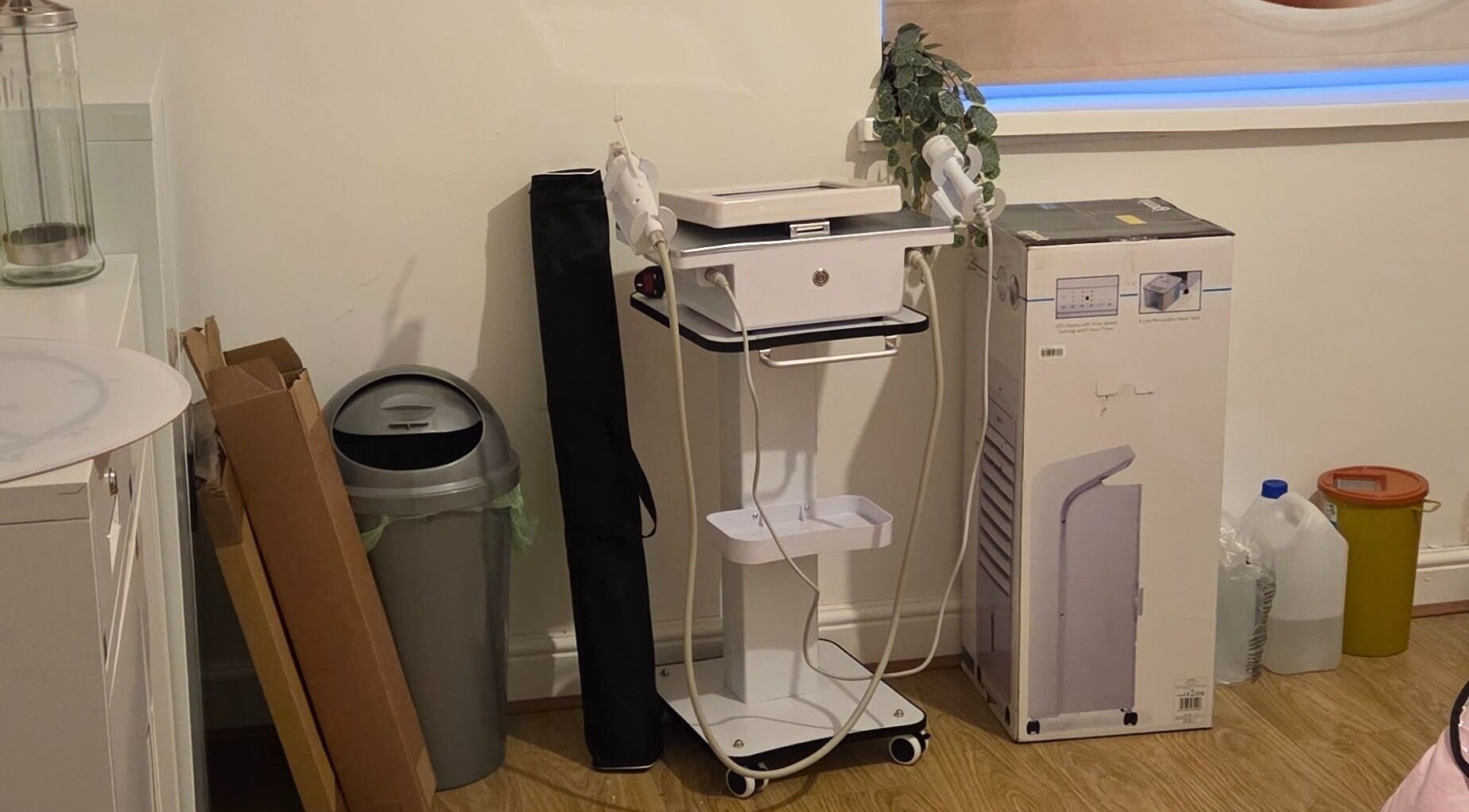 Medical spa equipment at Aesthetic By Nurse, Garforth, England, GB, highlighting professional treatment setup.