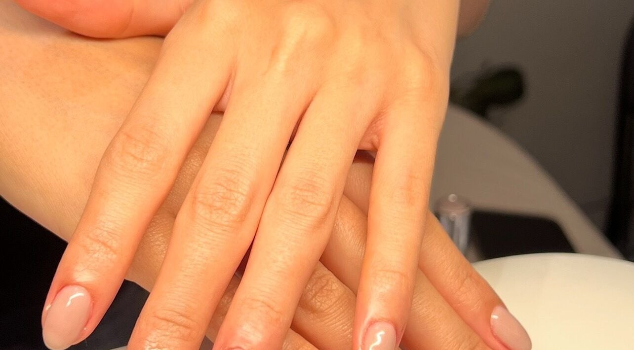 Polished nails at Glamorous Salon جلامورس صالون, Riyadh, SA. Experience expert nail care services.