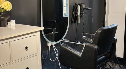 Elegant styling chair at Elena Manea - Beauty Room, Leadenhall, England, GB.