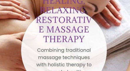 Hands performing massage at Lucy Mary Massage and Reiki, Swindon, England, GB, offering relaxing therapy.