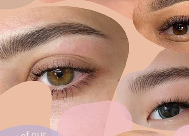 Close-up of flawless eyebrows at Chrysalis Brow Haus, Singapore, Singapore, SG.