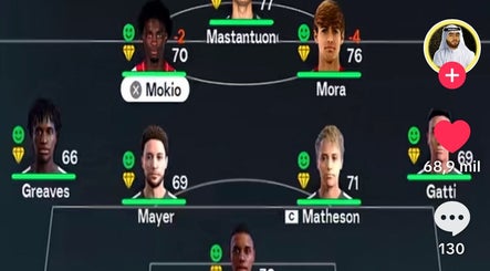 Football strategy game screen displayed at Enzo Lime, Ciudad De México, Ciudad De México, MX.