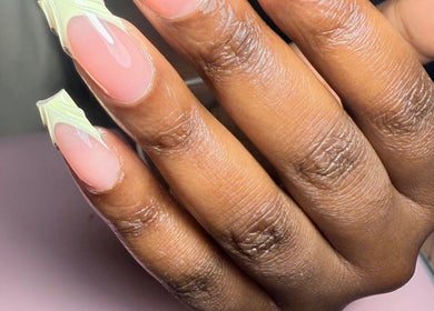 Creative nail art design at Luxe Beautefix, Manhattan, Kansas, US. Style your nails with elegance.