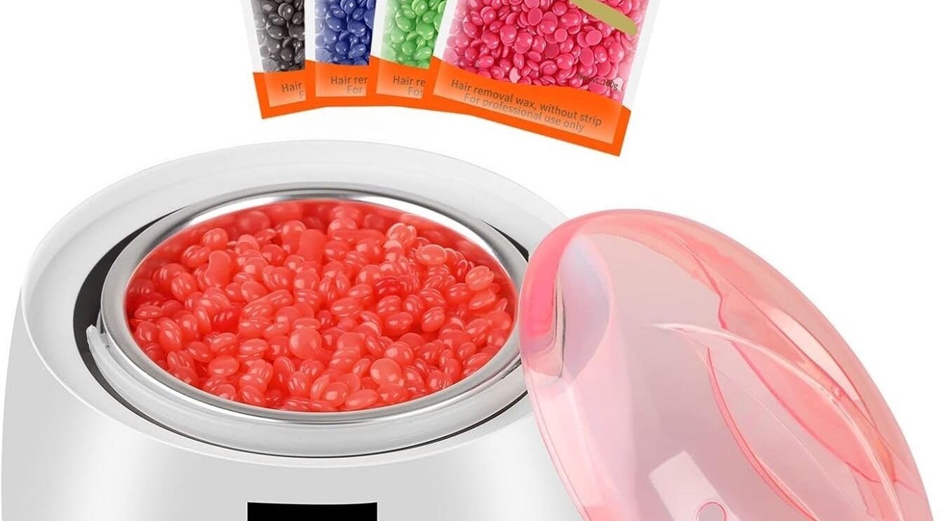 Colorful wax beads at Rapha Wellness, Johannesburg, Gauteng, ZA, perfect for smooth skin treatments.