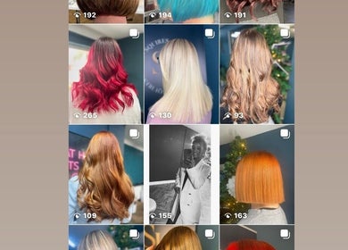 Diverse hair colors and styles at Hair By Yasmin Stephens in Cross Hands, Wales, GB showcase artistry and color expertise.
