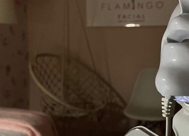 Relaxing spa corner at Flamingo Facial, Sib, Muscat Governorate, OM, featuring cozy decor.