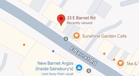 Map showing location near Deli White Massage MOOD in London, England, GB.