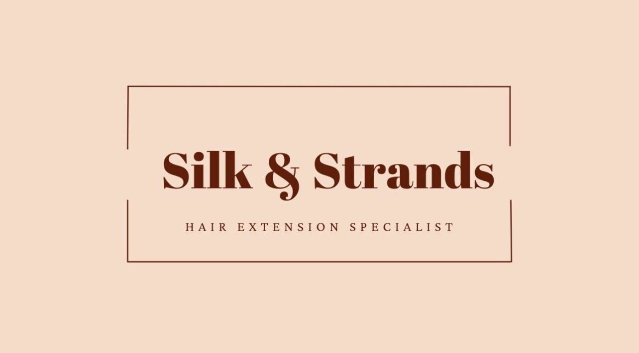 Silk & Strands logo showcasing hair extension specialist in Stafford, England, GB.