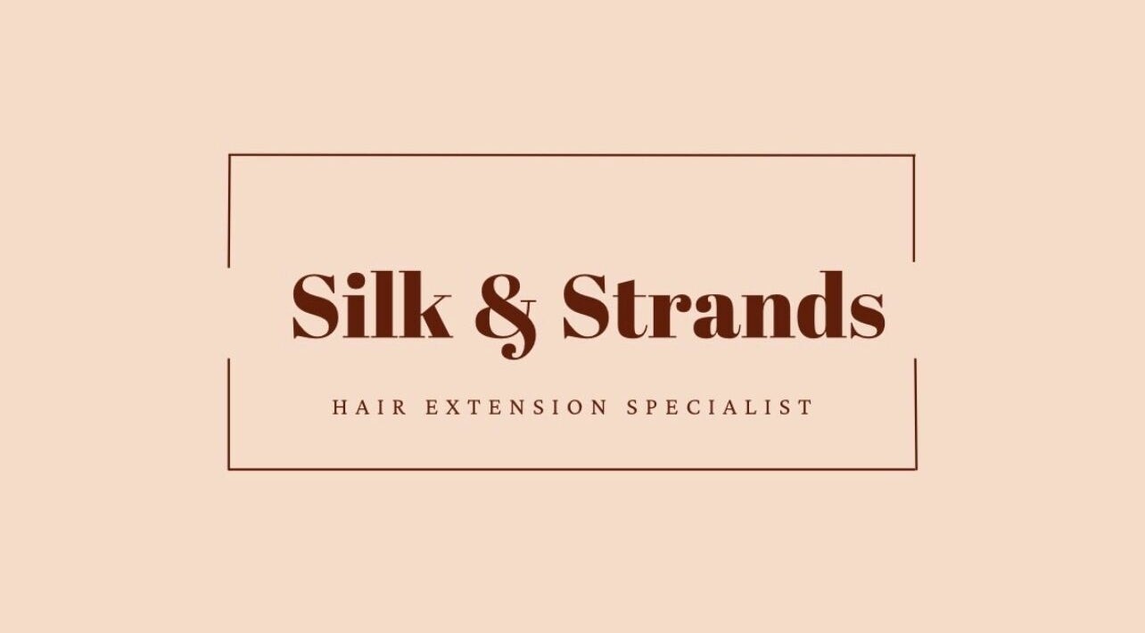 Silk & Strands logo showcasing hair extension specialist in Stafford, England, GB.