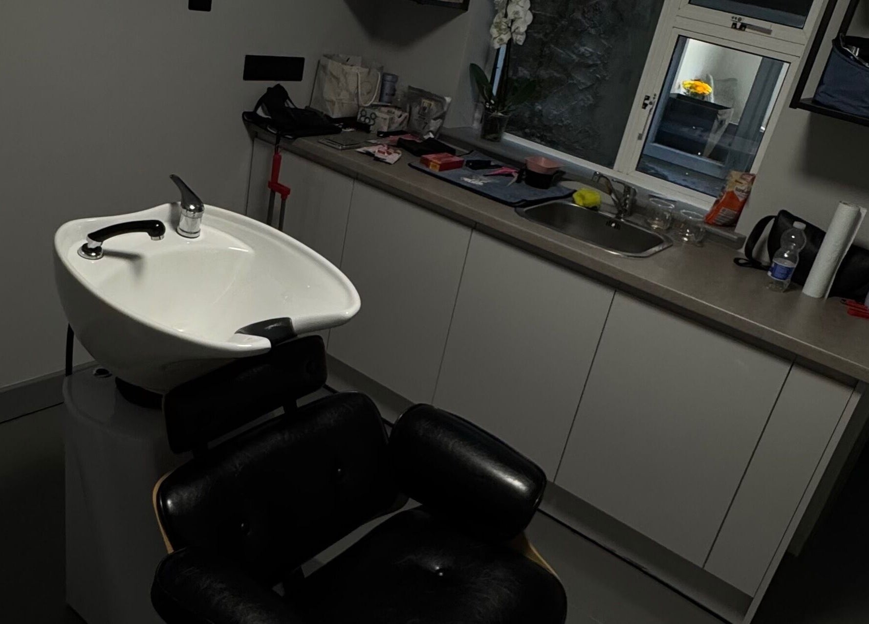 Modern hair salon interior at HAIR Extensions & Treatments, Ennis, County Clare, IE.