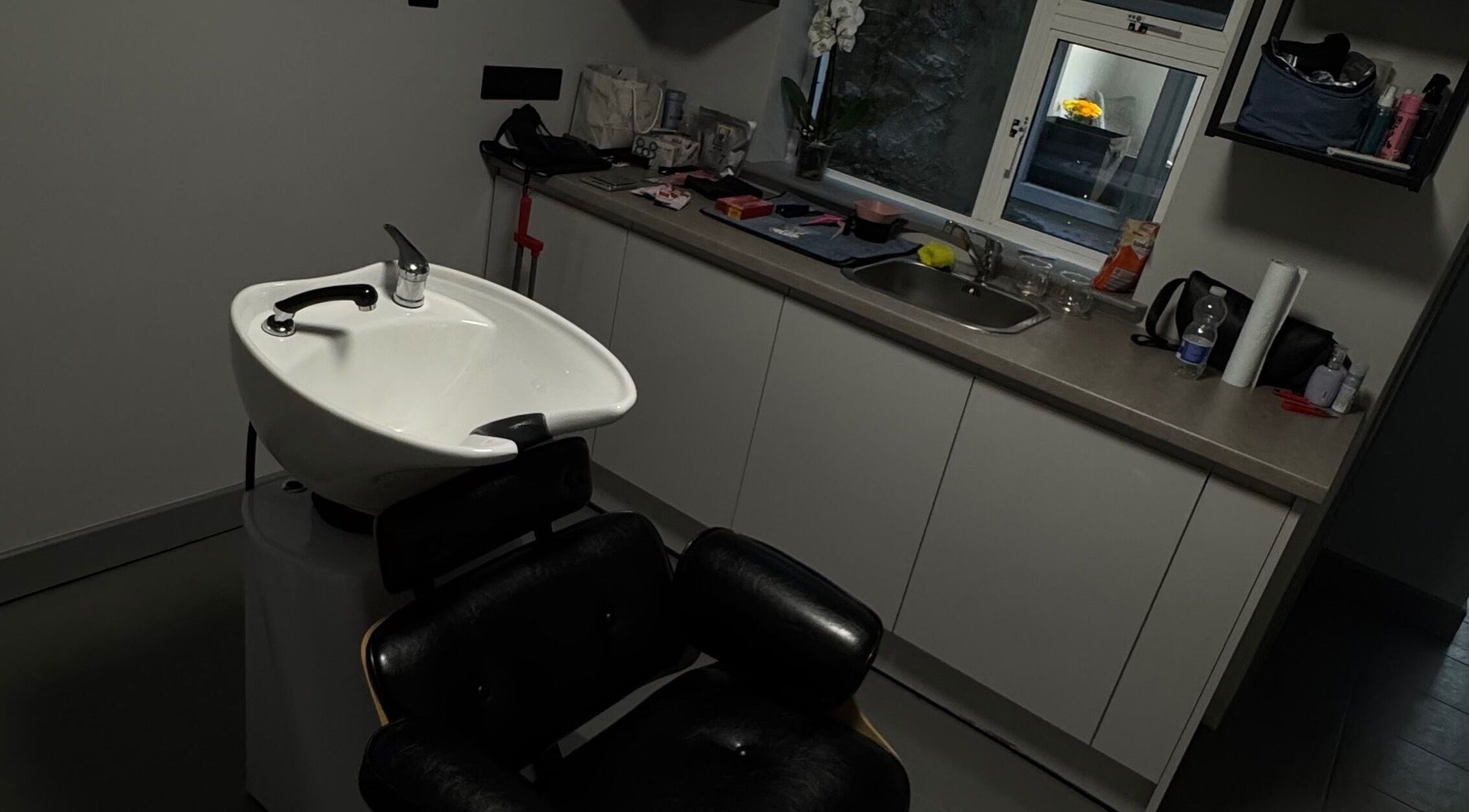 Modern hair salon interior at HAIR Extensions & Treatments, Ennis, County Clare, IE.