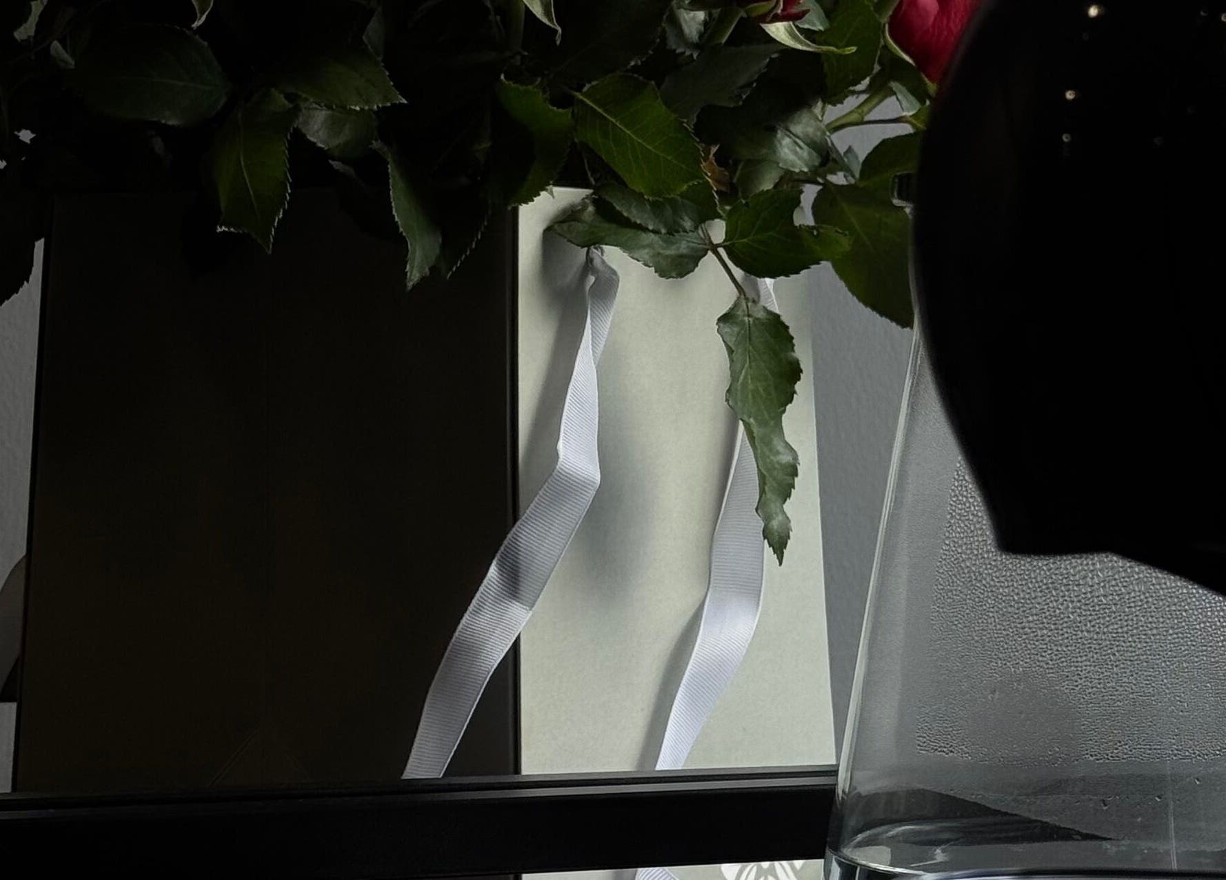 Elegant gift box with ribbon and vase at HAIR Extensions & Treatments, Ennis, County Clare, IE.