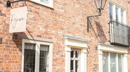 Exterior of Jinny Louisa Beauty & Waxing @Rejuva in Nantwich, England, GB, featuring brick architecture.