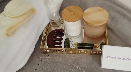 Kit de cuidados com óleos e acessórios em Green lótus by Shirley, Indaiatuba, BR.