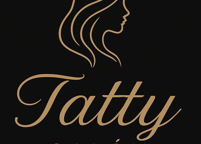 Tatty salón logo in San Rafael, Provincia De Alajuela, CR showcasing elegance in beauty and wellness.